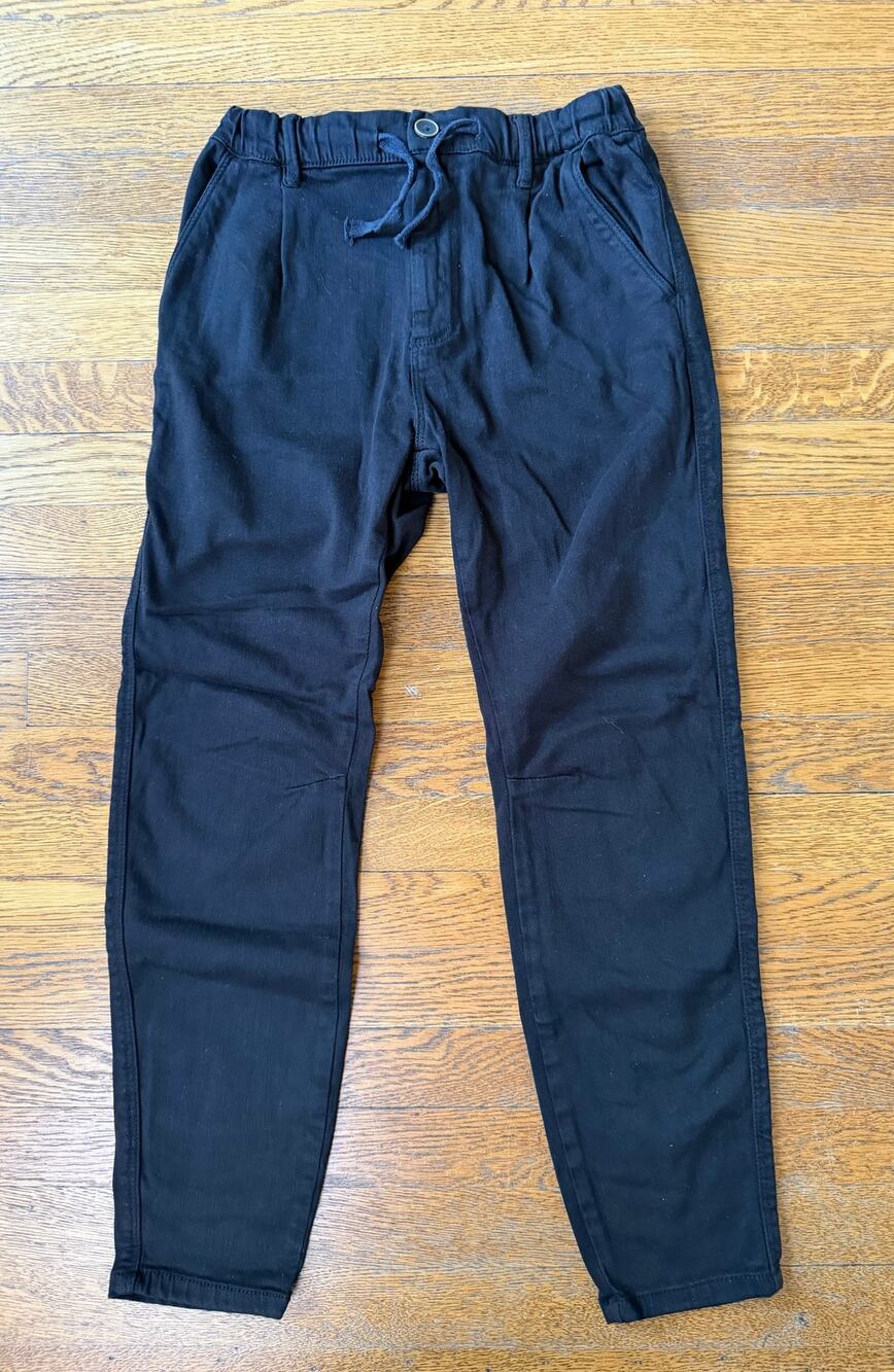 Zara Boys' Black Khaki Pants Size 10